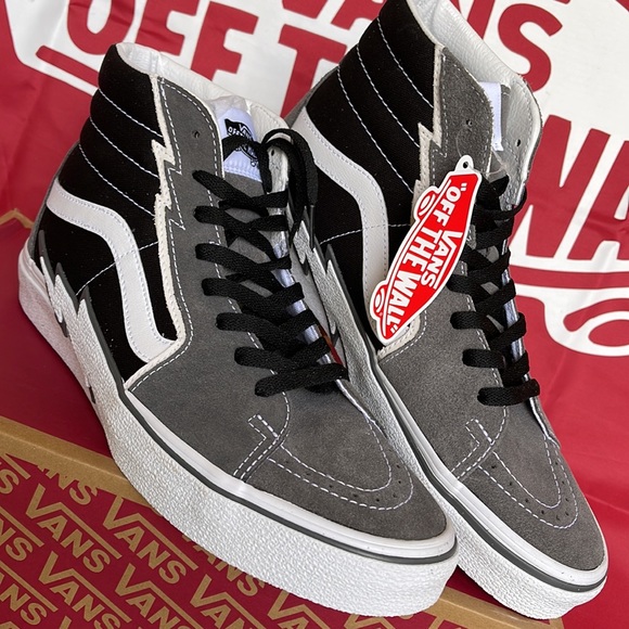 Vans Sk8-Hi Bolt Pewter/Black WMNS sneakers - Picture 8 of 16
